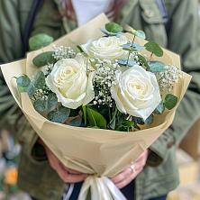 Букет Нежные грёзы в Языково Республика Башкортостан Букет цветов из: Розы в Языково Республика Башкортостан